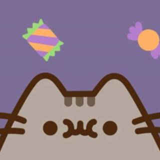 Pusheen phone wallpaper