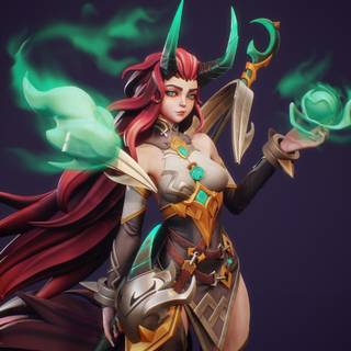 Esmeralda Poison Vine wallpaper