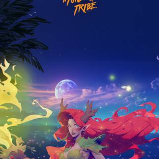 Esmeralda Poison Vine wallpaper