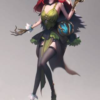 Esmeralda Poison Vine wallpaper