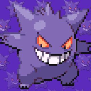 Gengar iPhone wallpaper
