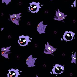 Gengar iPhone wallpaper