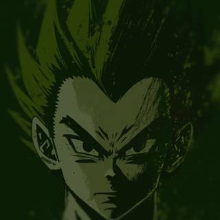 Goku and Vegeta iPhone wallpaper
