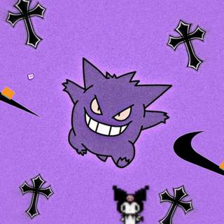 Gengar iPhone wallpaper