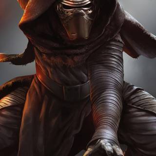Kylo Ren phone wallpaper