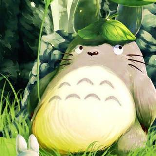 Totoro iPhone wallpaper