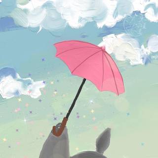 Totoro iPhone wallpaper