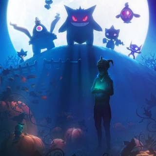 Gengar iPhone wallpaper