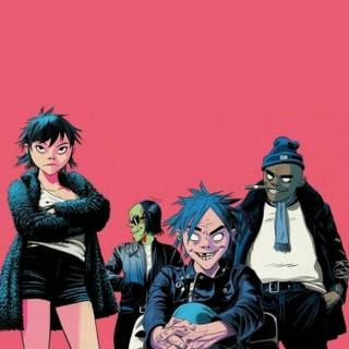 Gorillaz phone wallpaper