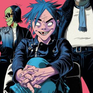 Gorillaz phone wallpaper