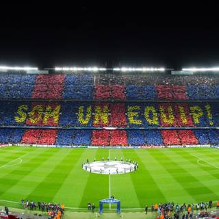 Camp Nou iPhone wallpaper