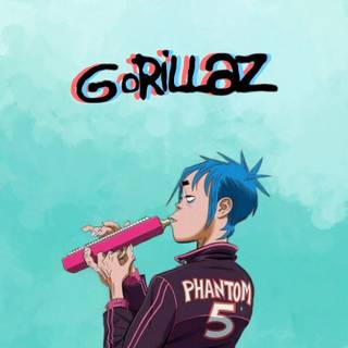 Gorillaz phone wallpaper