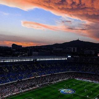 Camp Nou iPhone wallpaper