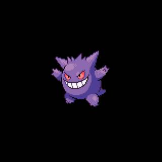 Gengar iPhone wallpaper