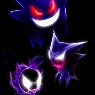 Gengar iPhone wallpaper