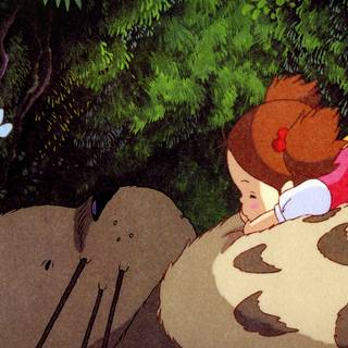 Totoro iPhone wallpaper