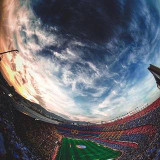 Camp Nou iPhone wallpaper