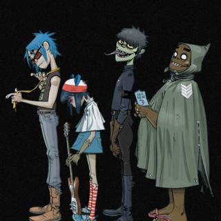 Gorillaz phone wallpaper
