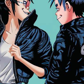 Gorillaz phone wallpaper