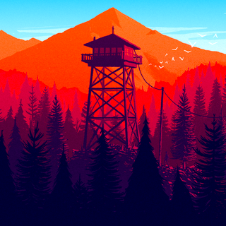 Firewatch iPhone wallpaper
