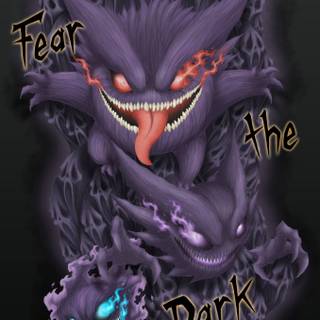Gengar iPhone wallpaper