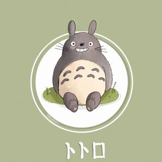 Totoro iPhone wallpaper