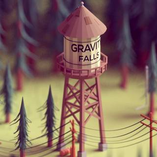 Gravity Falls iPhone wallpaper