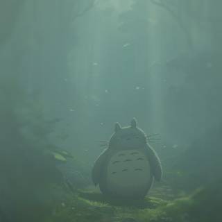 Totoro iPhone wallpaper