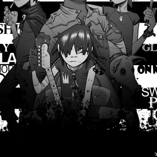 Gorillaz phone wallpaper