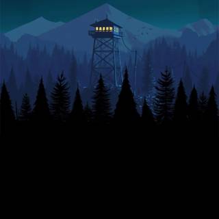 Firewatch iPhone wallpaper