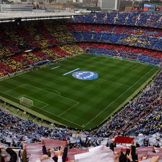 Camp Nou iPhone wallpaper