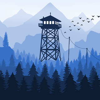 Firewatch iPhone wallpaper