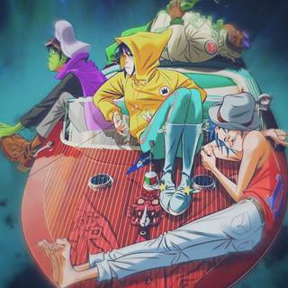 Gorillaz phone wallpaper