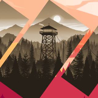 Firewatch iPhone wallpaper