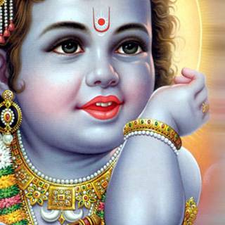 Lord Krishna iPhone wallpaper
