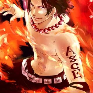 Ace One Piece iPhone wallpaper