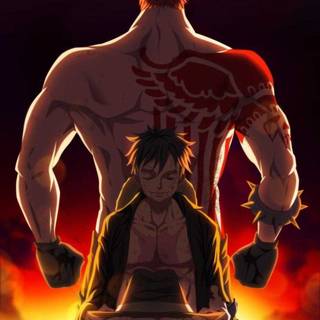 Ace One Piece iPhone wallpaper