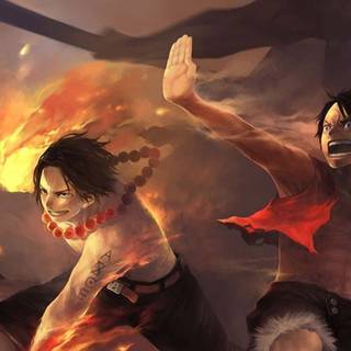 Ace One Piece iPhone wallpaper