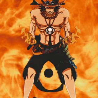 Ace One Piece iPhone wallpaper