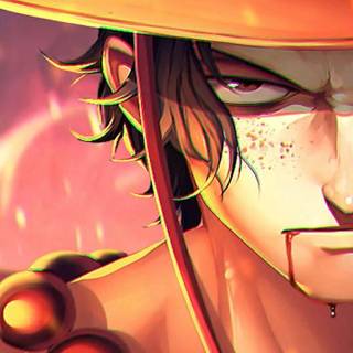Ace One Piece iPhone wallpaper