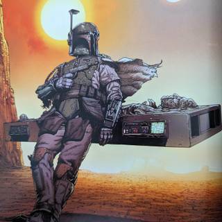 Boba Fett phone wallpaper