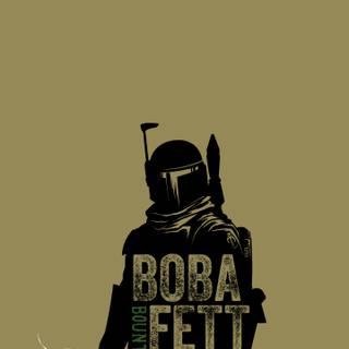 Boba Fett phone wallpaper