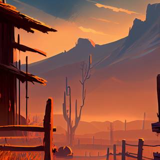 Western iPhone wallpaper