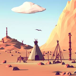 Western iPhone wallpaper