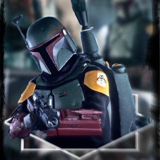 Boba Fett phone wallpaper