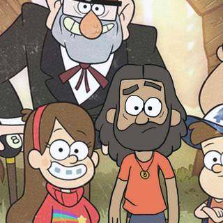 Gravity Falls iPhone wallpaper