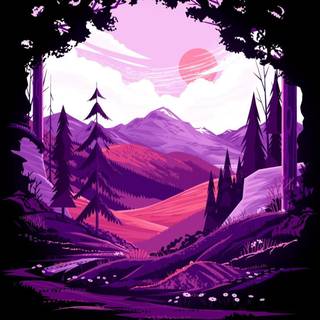 Pink anime phone wallpaper