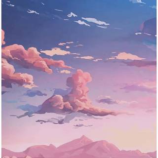 Pink anime phone wallpaper