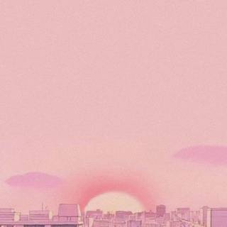 Pink anime phone wallpaper