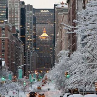 iPhone X winter wallpaper